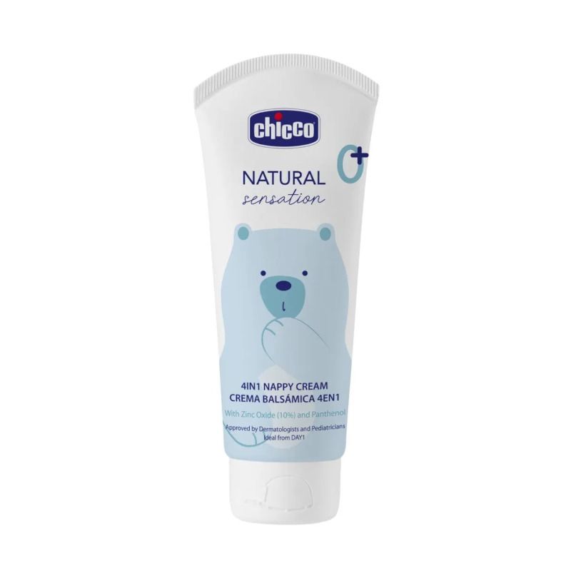 Chicco Natural Sensation Set detergente corpo e capelli 200ml + pasta lenitiva 4in1 100ml-4