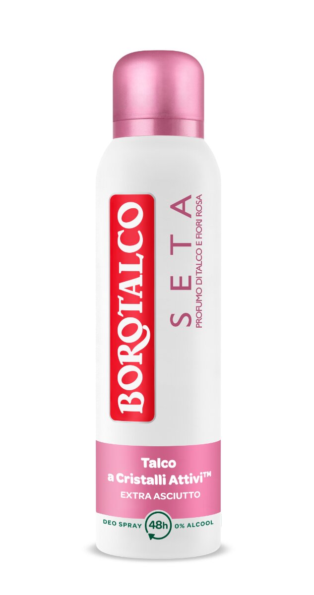 Borotalco Deodorante Spray Seta 150ml-2