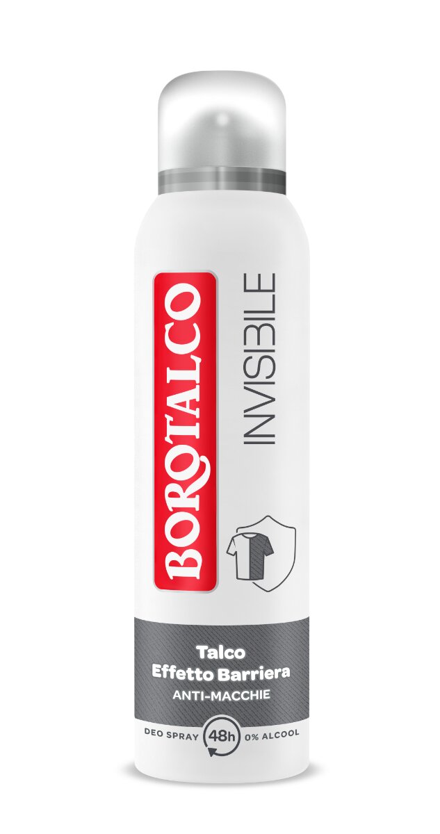 Borotalco Deodorante Spray Invisibile Grigio 150ml-2