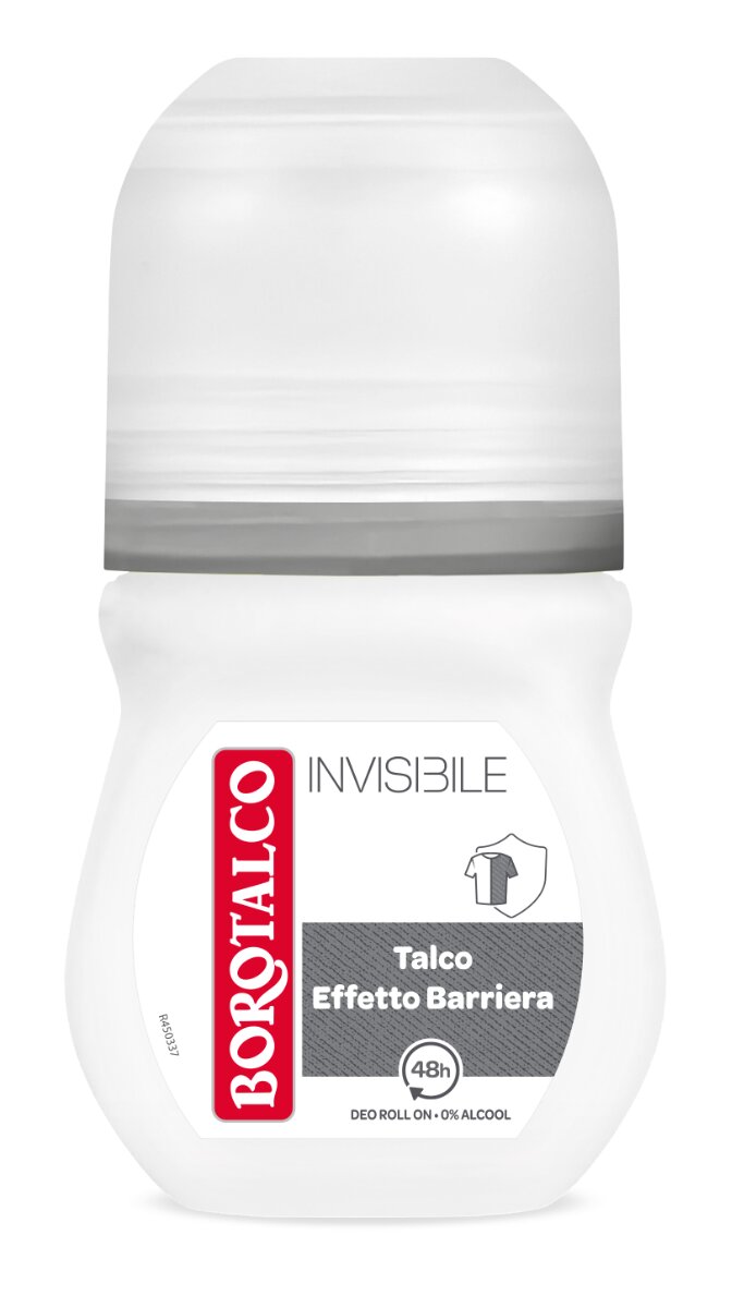 Borotalco Deodorante Roll-On Invisibile Grigio 50ml-2