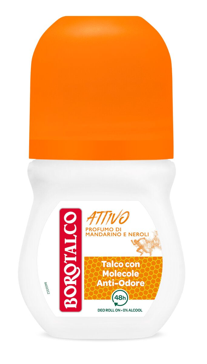 Borotalco Deo Roll Attivo Arancione 50ml-2