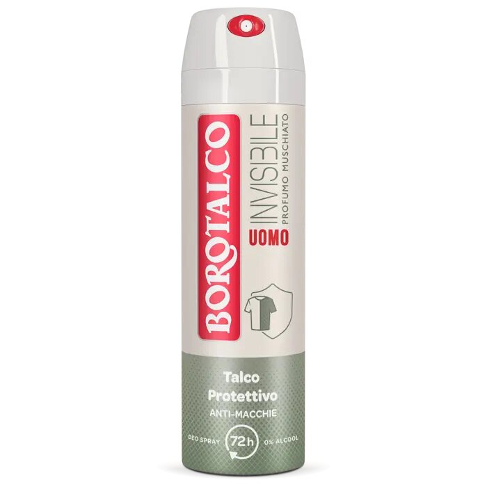 Borotalco Deodorante Uomo Spray Asciutto Invisibile 150ml-2
