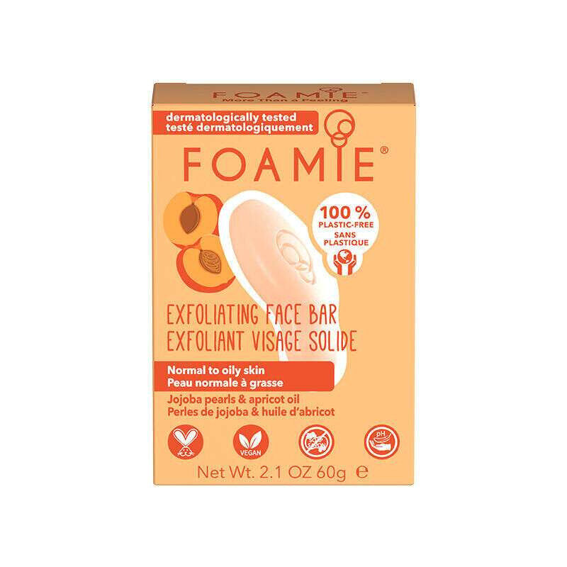 Foamie Detergente Viso Solido Face Bar More Than A Peeling 60g-1