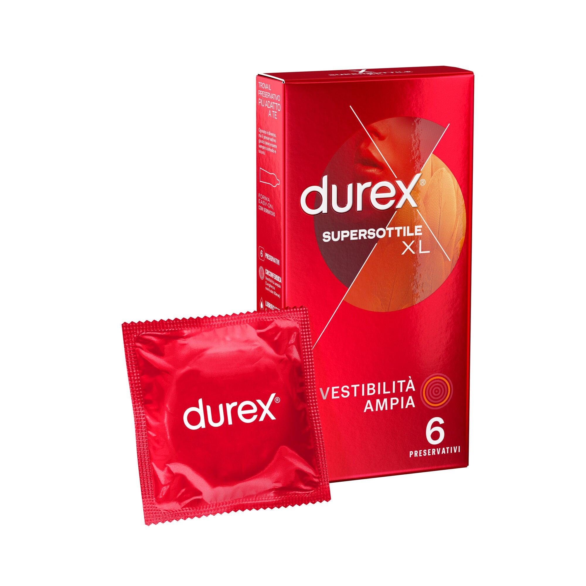 Durex Profilattico Supersottile XL 6 Pezzi-1