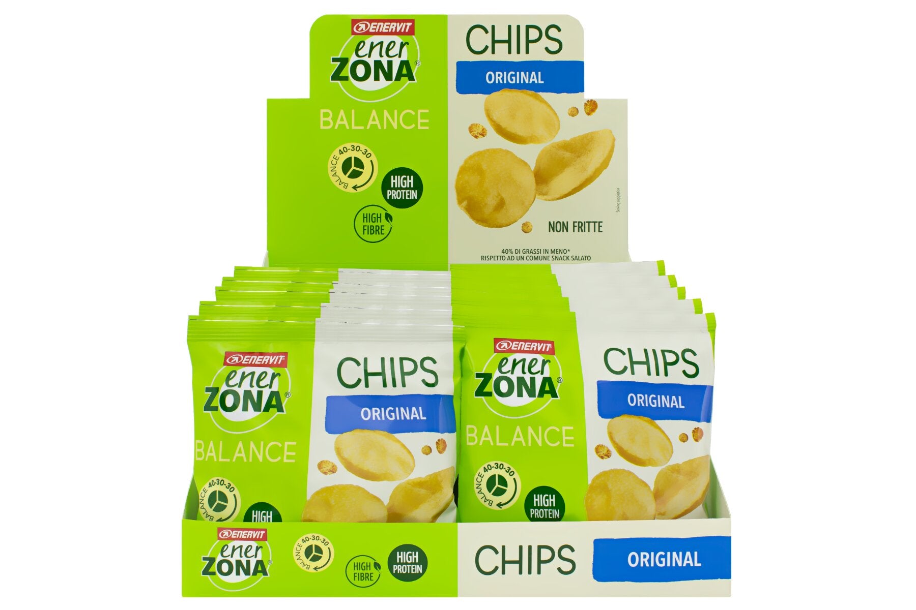 Enerzona Chips Classic 14 Sacchetti Da 23g-1