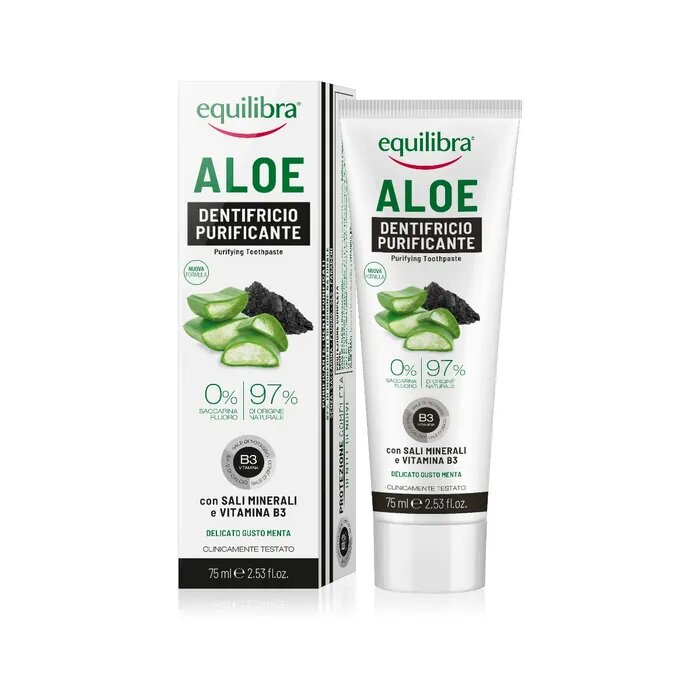 Equilibra Aloe Dentifricio Purificante 75ml-1