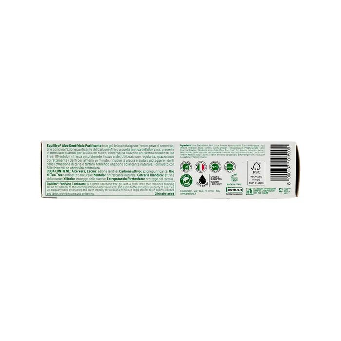 Equilibra Aloe Dentifricio Purificante 75ml-3