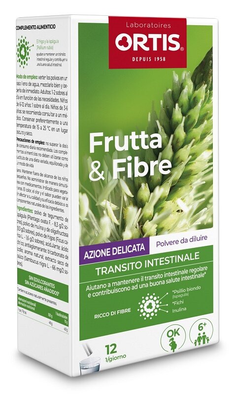 Ortis Frutta & Fibre Azione Delicata 12 Bustine-1