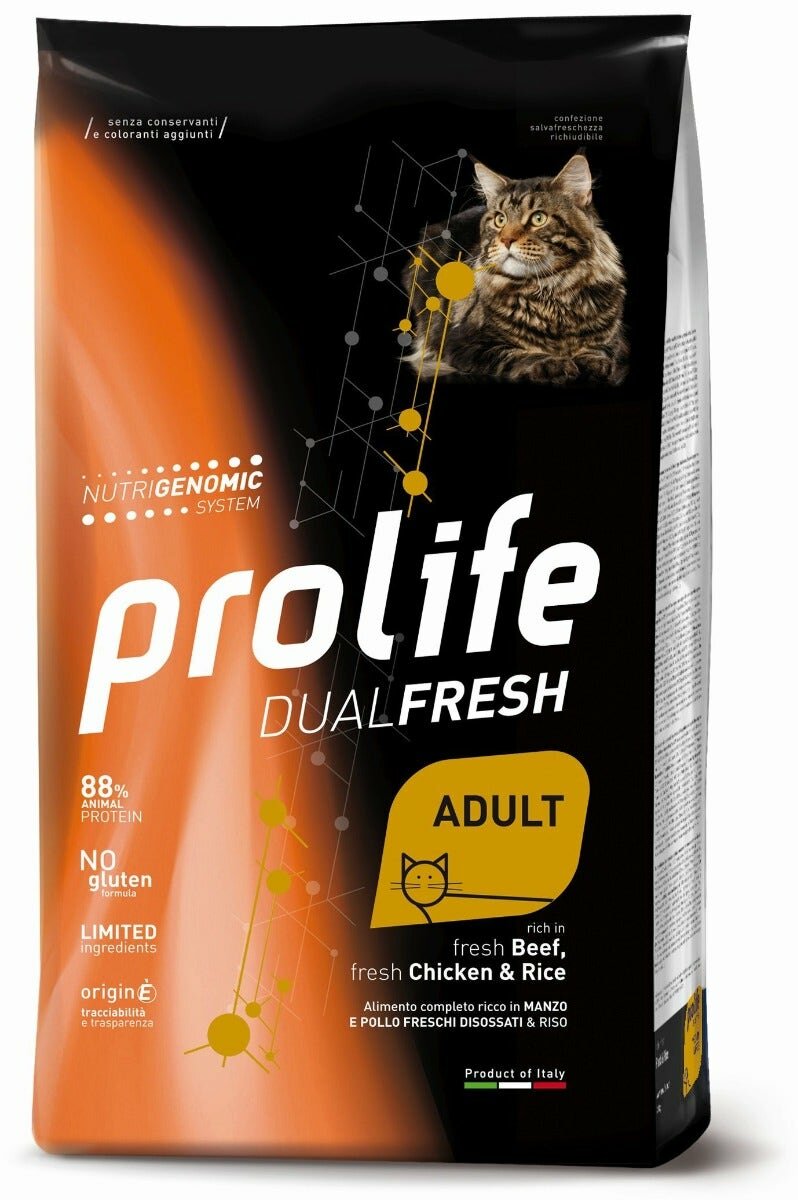 PROLIFE CAT DUAL AD BEEF 7KG-1