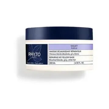 Phyto Phyto Violet Maschera Anti-giallo Riparatrice Nutre In Profondità 200ml-6