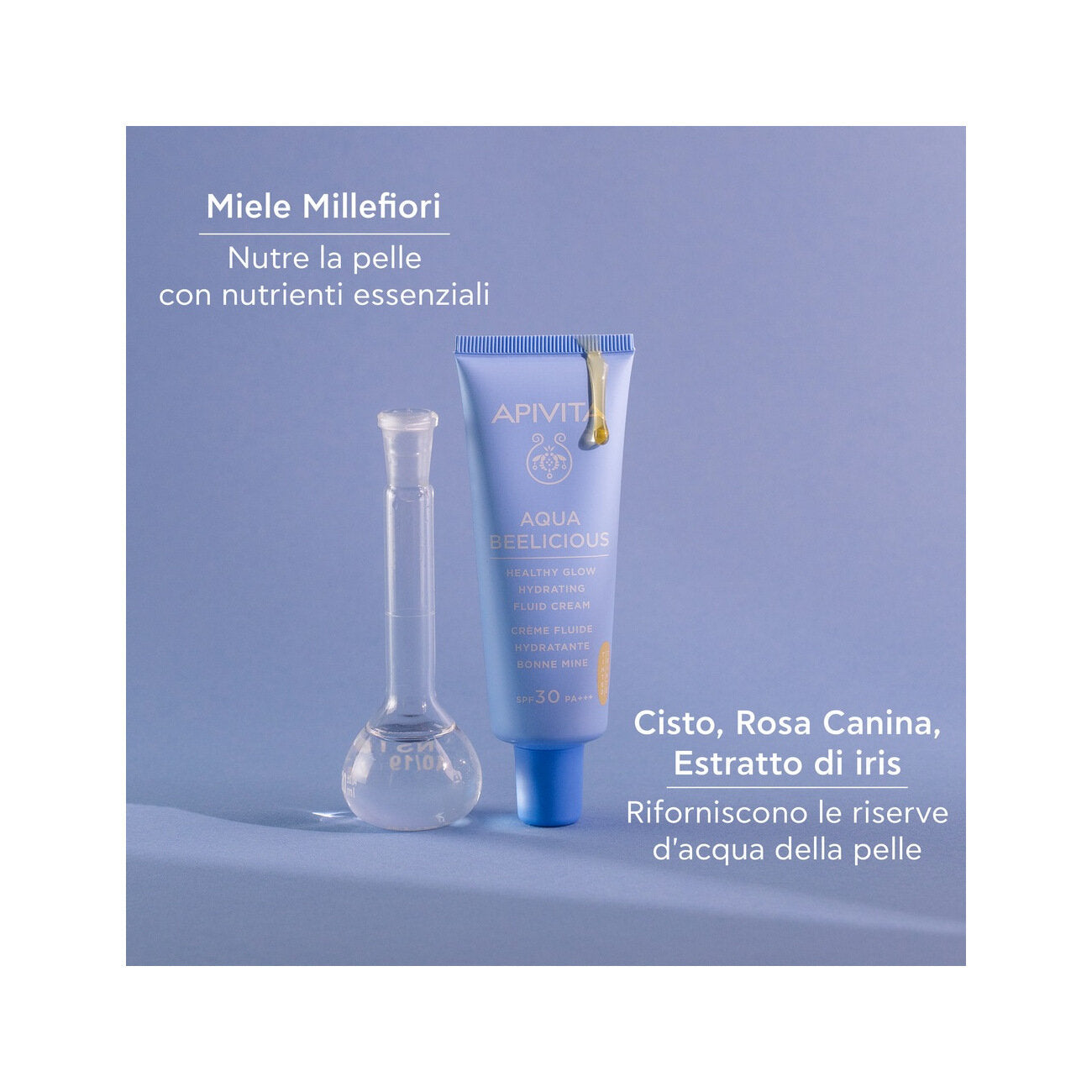 Apivita Aqua Beelicious Crema Fluida Idratante Healthy Glow 40ml-5