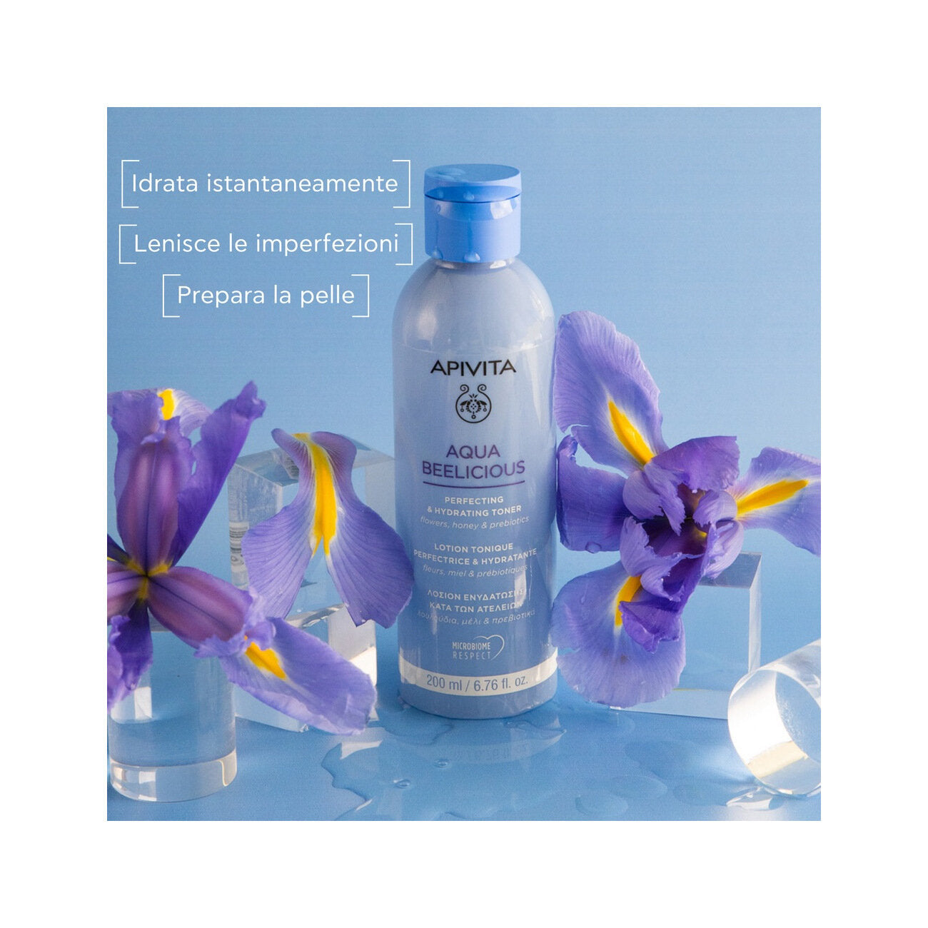 Apivita Aqua Beelicious Tonico Perfezionatore & Idratante 200ml-2