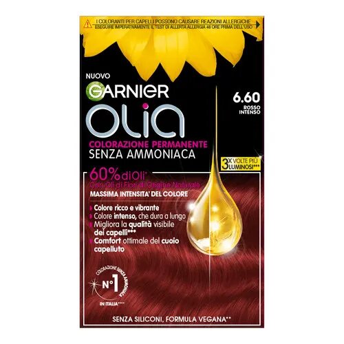 Garnier Olia Colorazione Capelli 6.60 Rosso Intenso-2