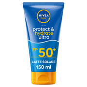 Nivea Sun Latte Solare Protect & Hydrate Ultra Fp50+ 200ml Crema Solare 50 Resistente All'acqua-9