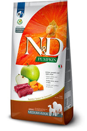 Farmina N&D Pumpkin Cibo Secco Cervo Zucca E Mela Per Cani Adulti Taglia Maxi 12kg-1