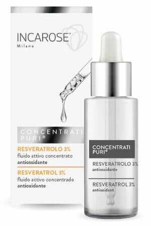 Incarose Concentrati Puri Fluido Resveratrolo Antiossidante 15ml-1