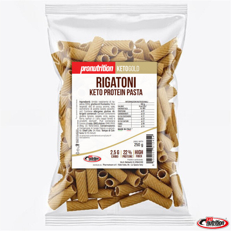 Pronutrition Ketogold Pasta Proteica Rigatoni 250g-2