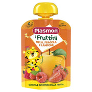 Plasmon I Fruttini Mela/Fragola/Lampone 130g-2