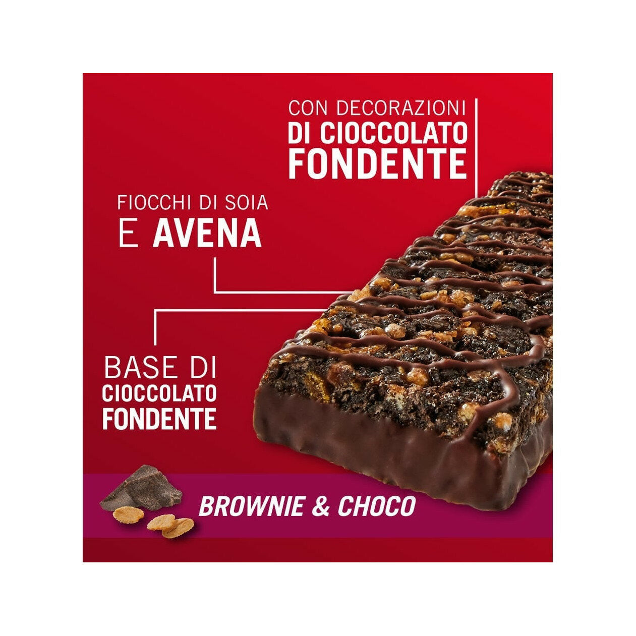Enervit Power Crunchy Energy Bar Brownie 40g-3