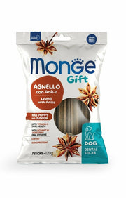 Monge Dental Sticks Agnello Con Anice Per Cani Mini/Puppy/Junior 120g-1
