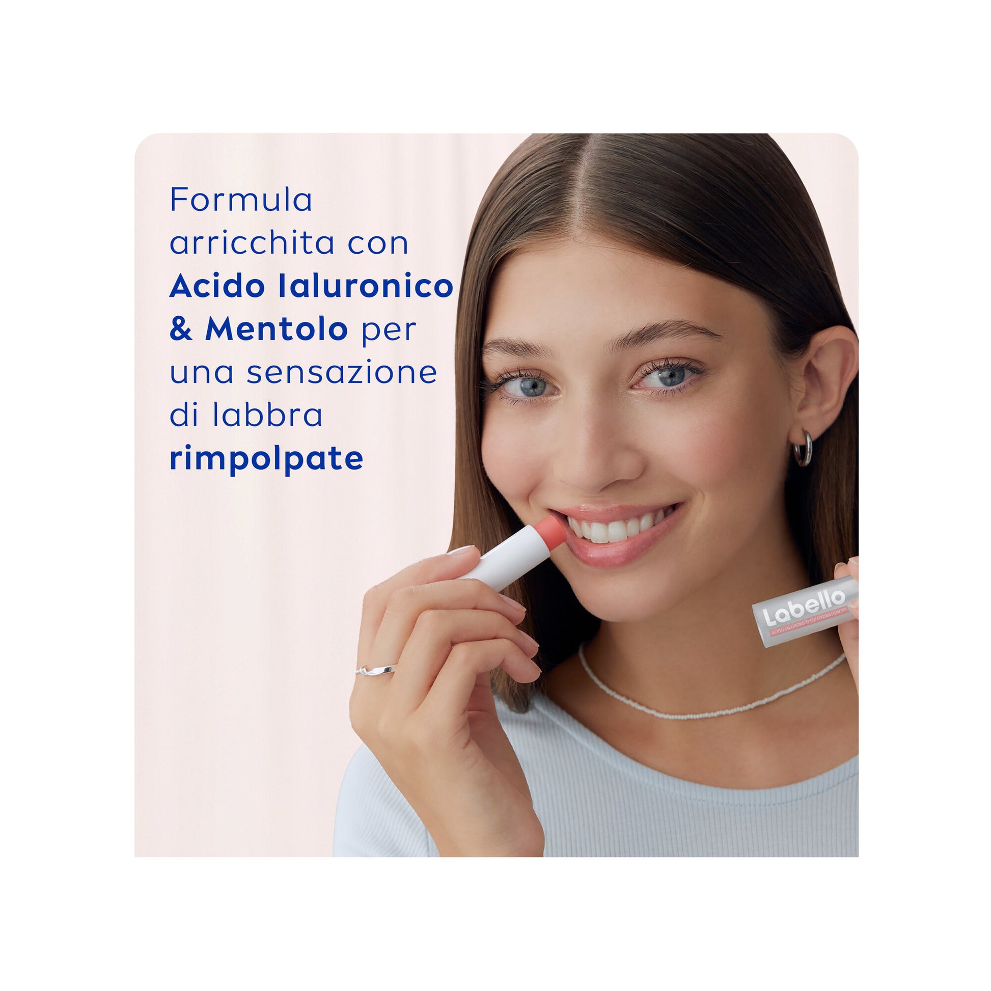 Labello Acido Ialuronico Lip Hydratation Plus Rosé Burrocacao Labbra Con Acido Ialuronico 5,2g-2
