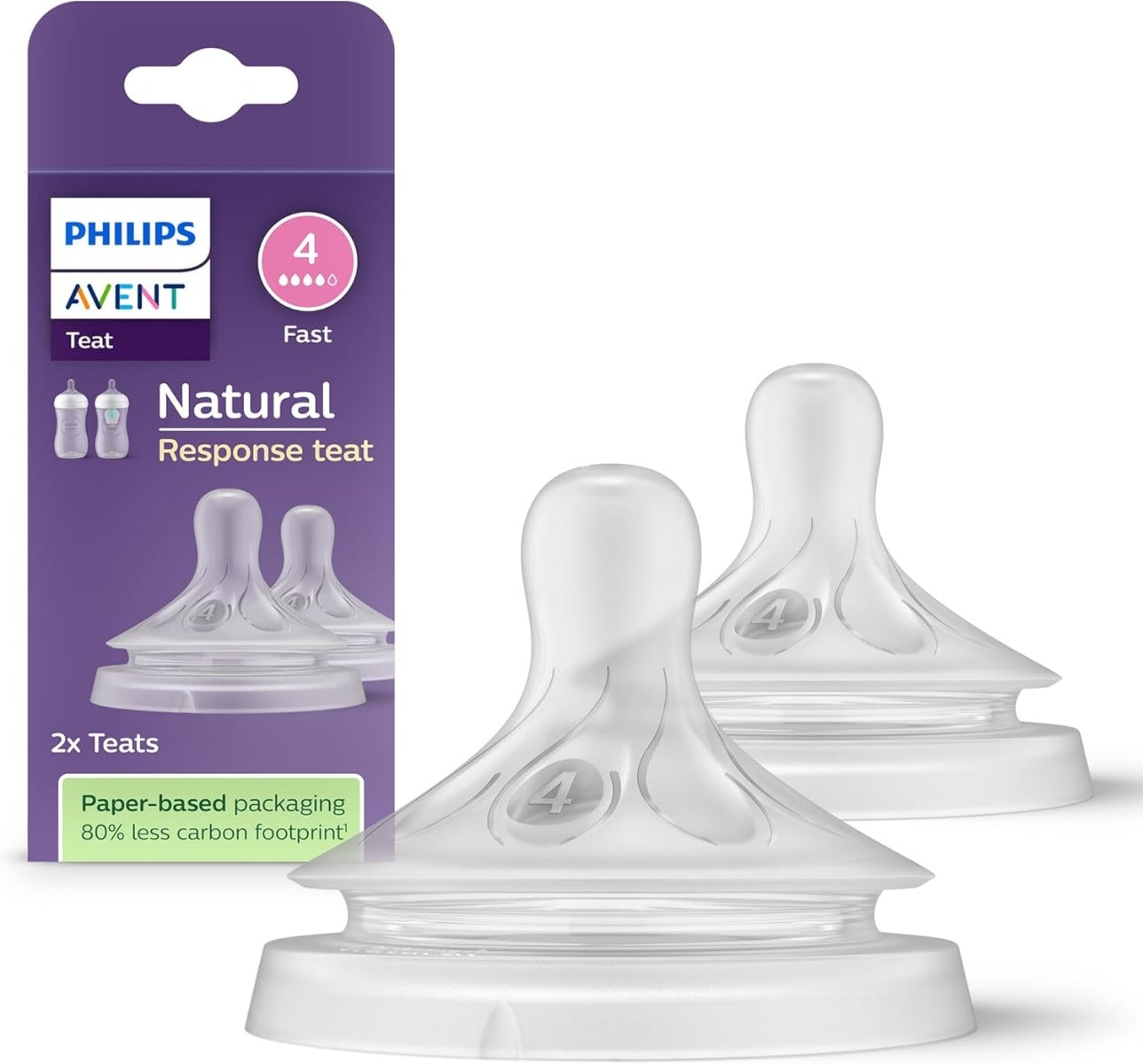 Avent Tettarella Natural 3,0 3m+ 2 Pezzi-1