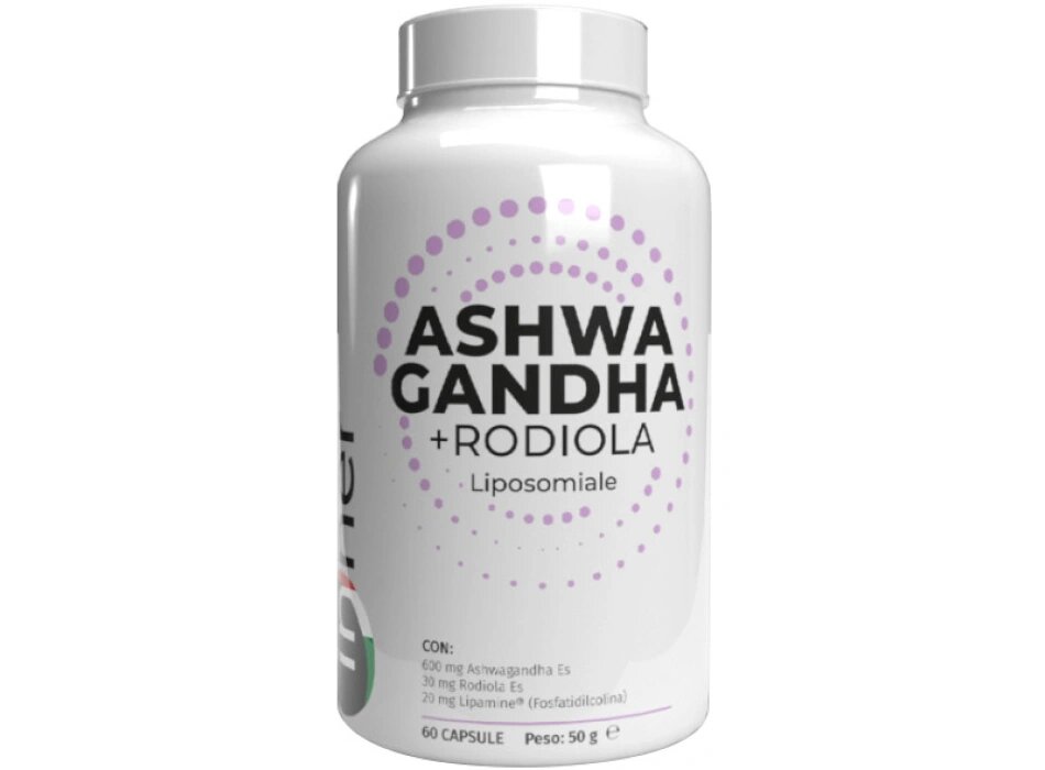 Inner Ashwagandha + Rodiola Liposomiale 60 Capsule-1