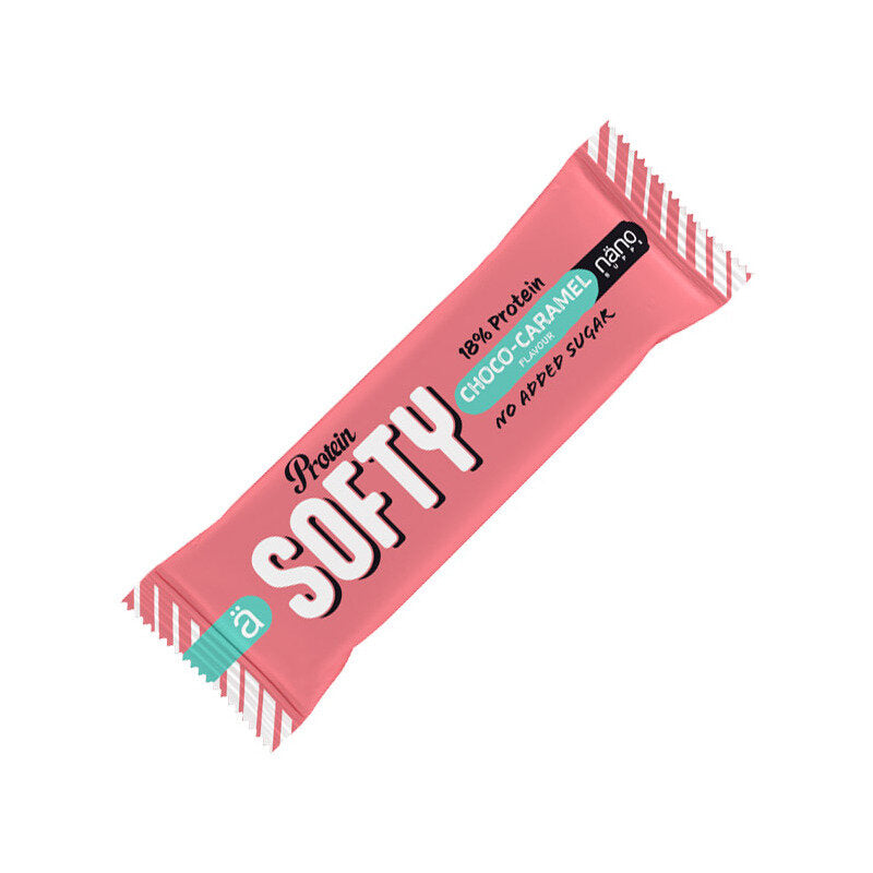 Nano Supps Protein Softy Barretta Proteica Gusto Choco Caramel 33g-2