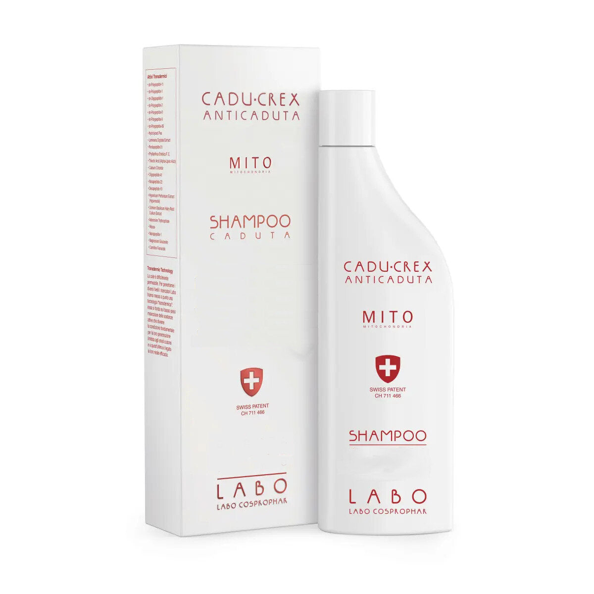 Cadu-Crex Anti-Caduta Mito Shampoo Caduta Grave Donna 150ml-2
