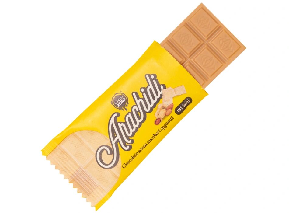 Choco Zero Tavoletta Cioccolato E Pistacchio Senza Zuccheri Aggiunti 25g-1