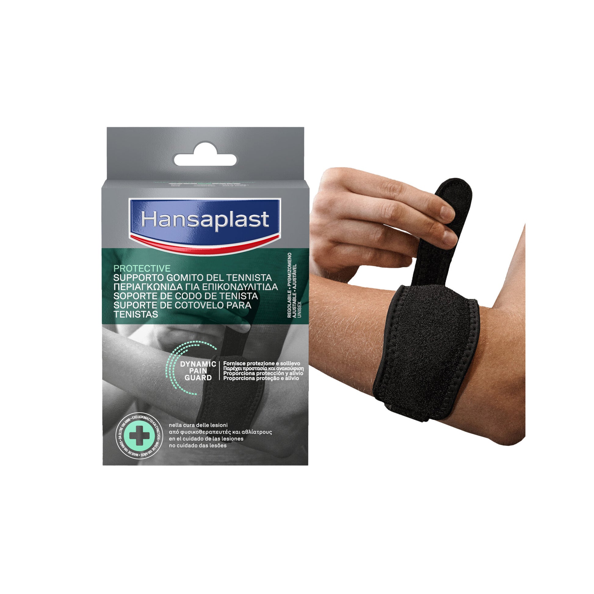 Hansaplast Sport Supporto Gomito del Tennista Tutore Epicondilite Gomito Protettivo-2