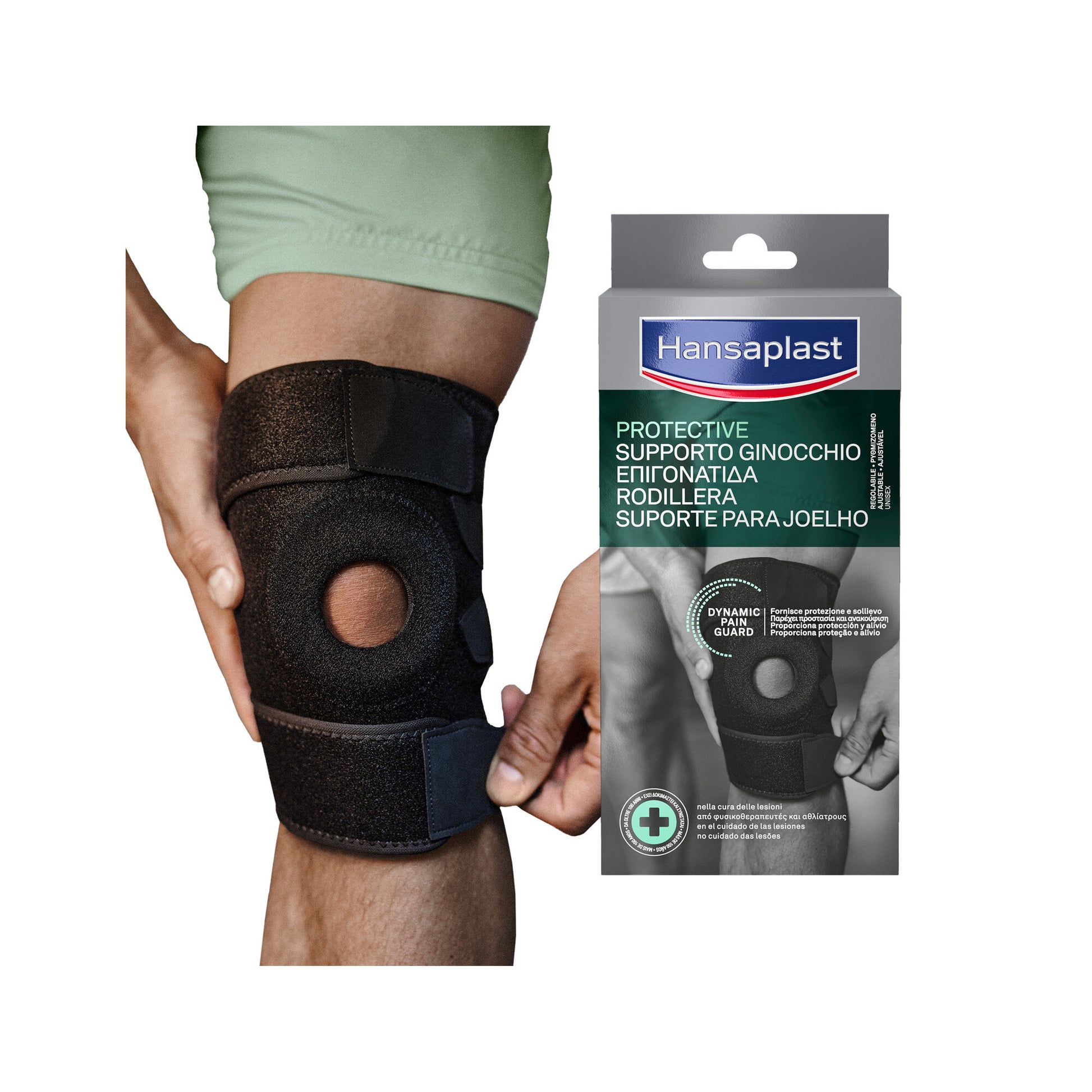 Hansaplast Sport Supporto Ginocchio Tutore Per Protezione E Sollievo Dal Dolore-2