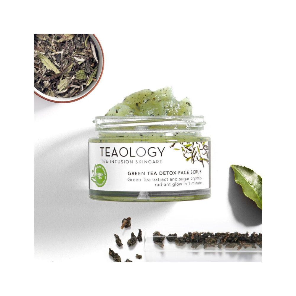 Teaology Green Tea Detox Face Scrub 50ml-3