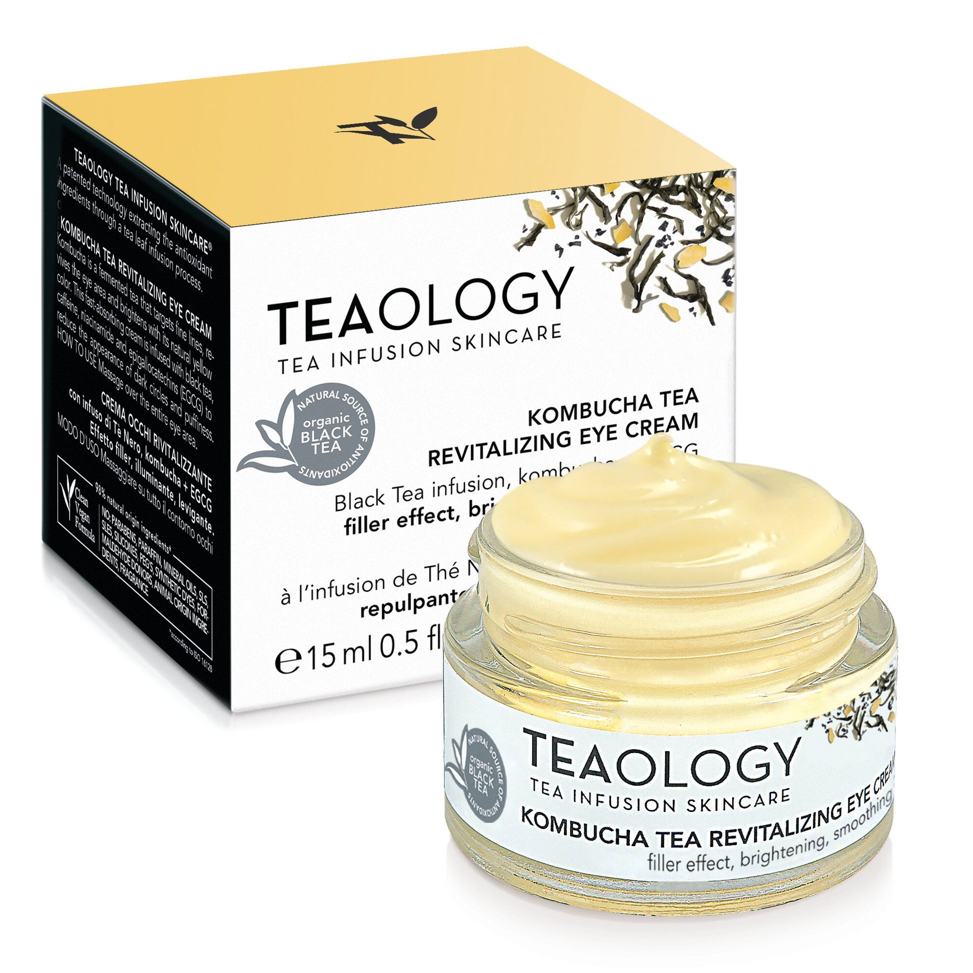 Teaology Kombucha Tea Crema Occhi Rivitalizzante 15ml-1