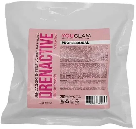 YouGlam Drenactive Bendaggio Drenante Effetto Freddo 250ml-1
