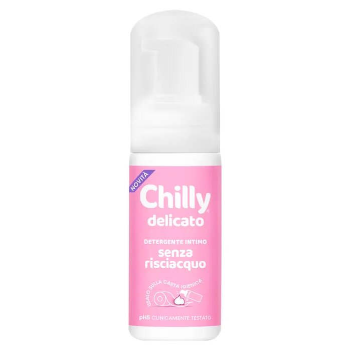 Chilly Mousse Detergente Intimo Delicato Senza Risciacquo 100ml-2