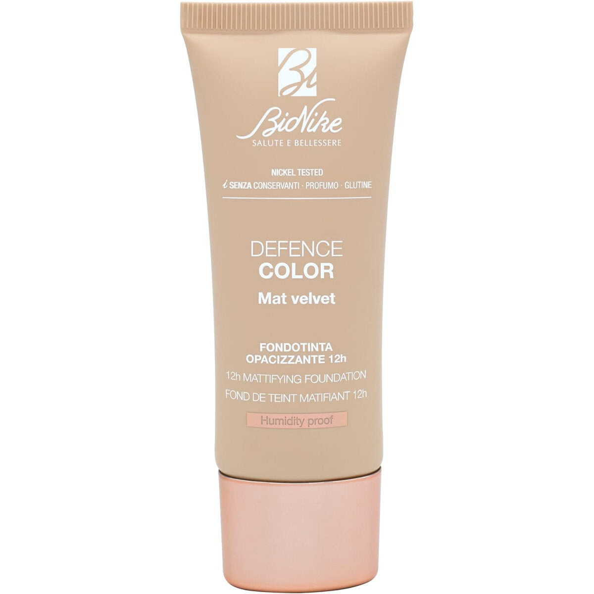 Bionike Defence Color Mat Velvet Fondotinta N. 401 Perle 30ml-3