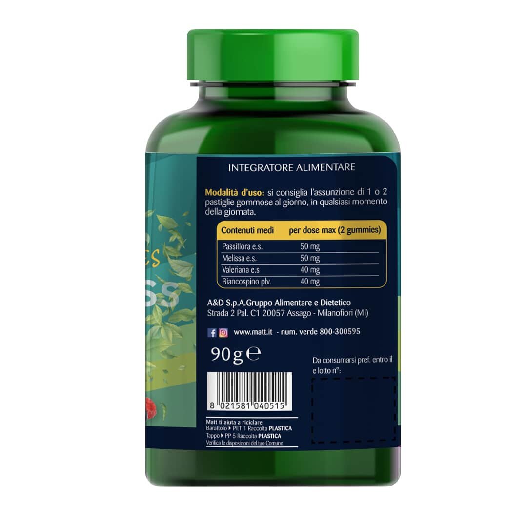 Matt No Stress Gummies 30 Pastiglie Gommose-2