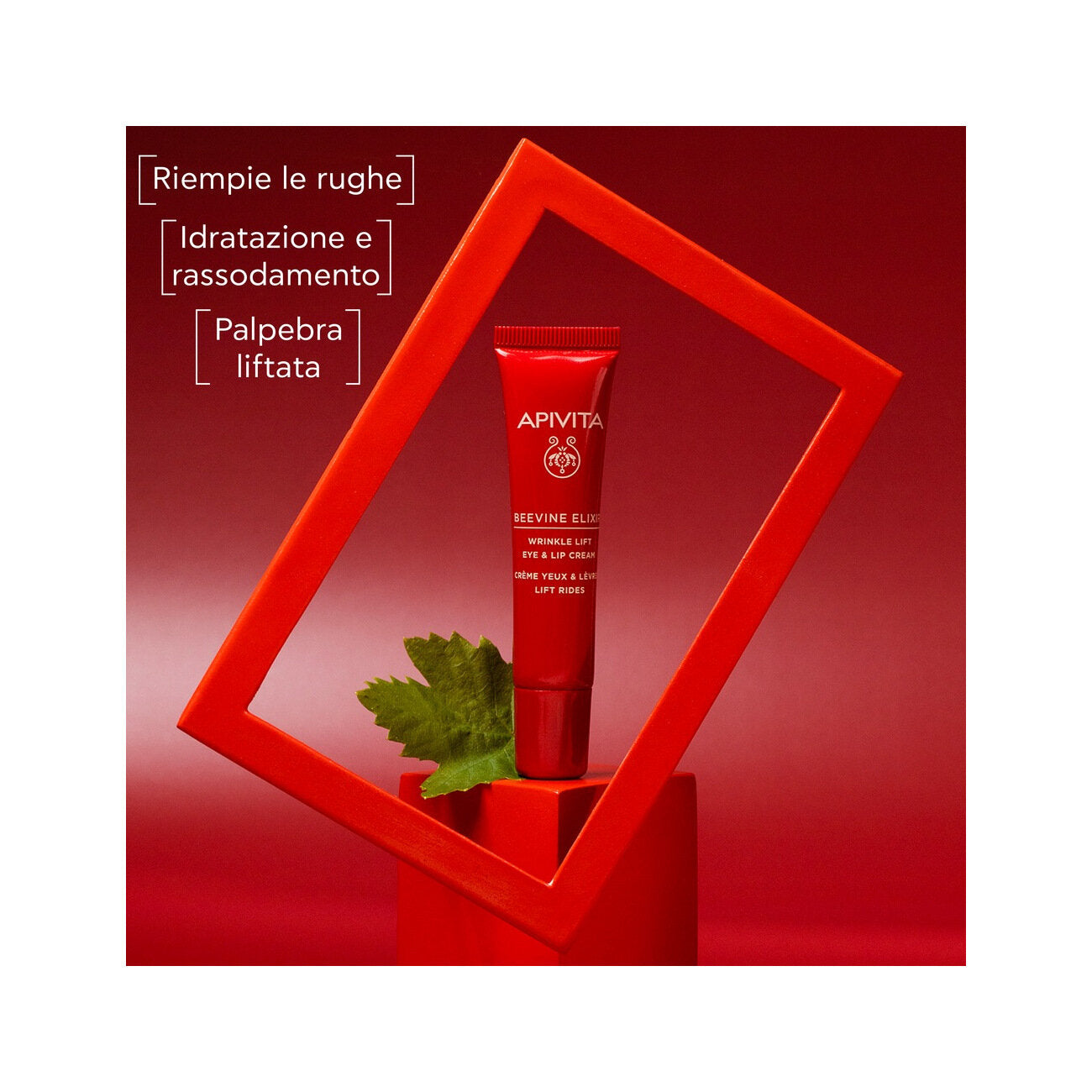 Apivita Beevine Elixir Crema Anti-Rughe Contorno Occhi e Labbra 15ml-2
