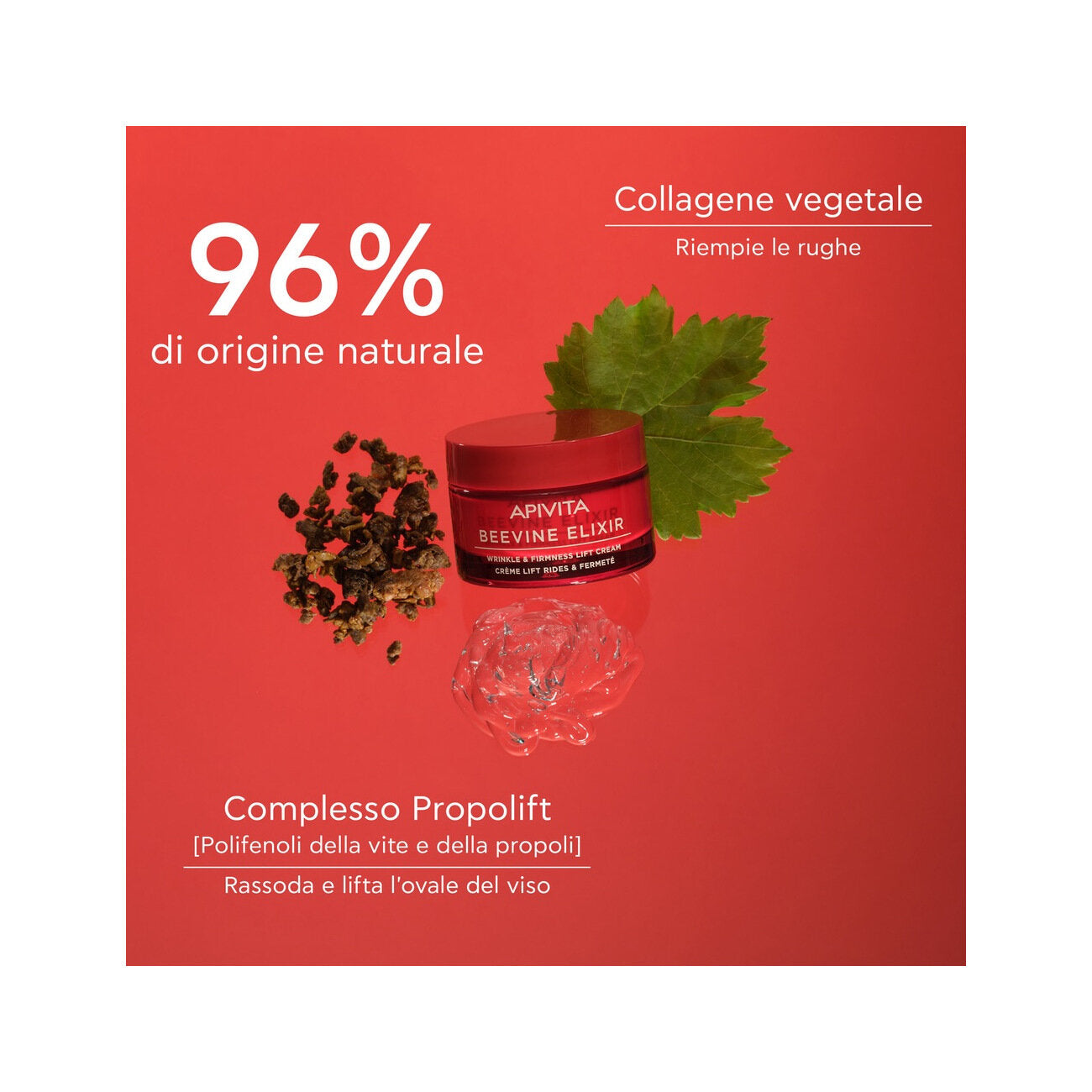 Apivita Beevine Elixir Crema Anti-Rughe Rassodante Liftante Texture Leggera 50ml-3