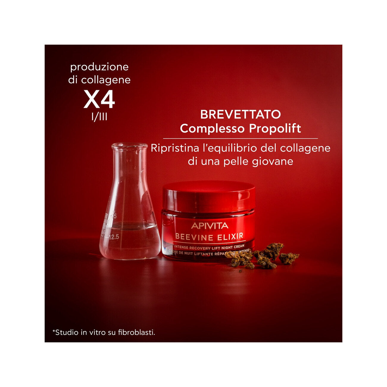 Apivita Beevine Elixir Crema Notte Intensiva Liftante Rigenerante 50ml-6