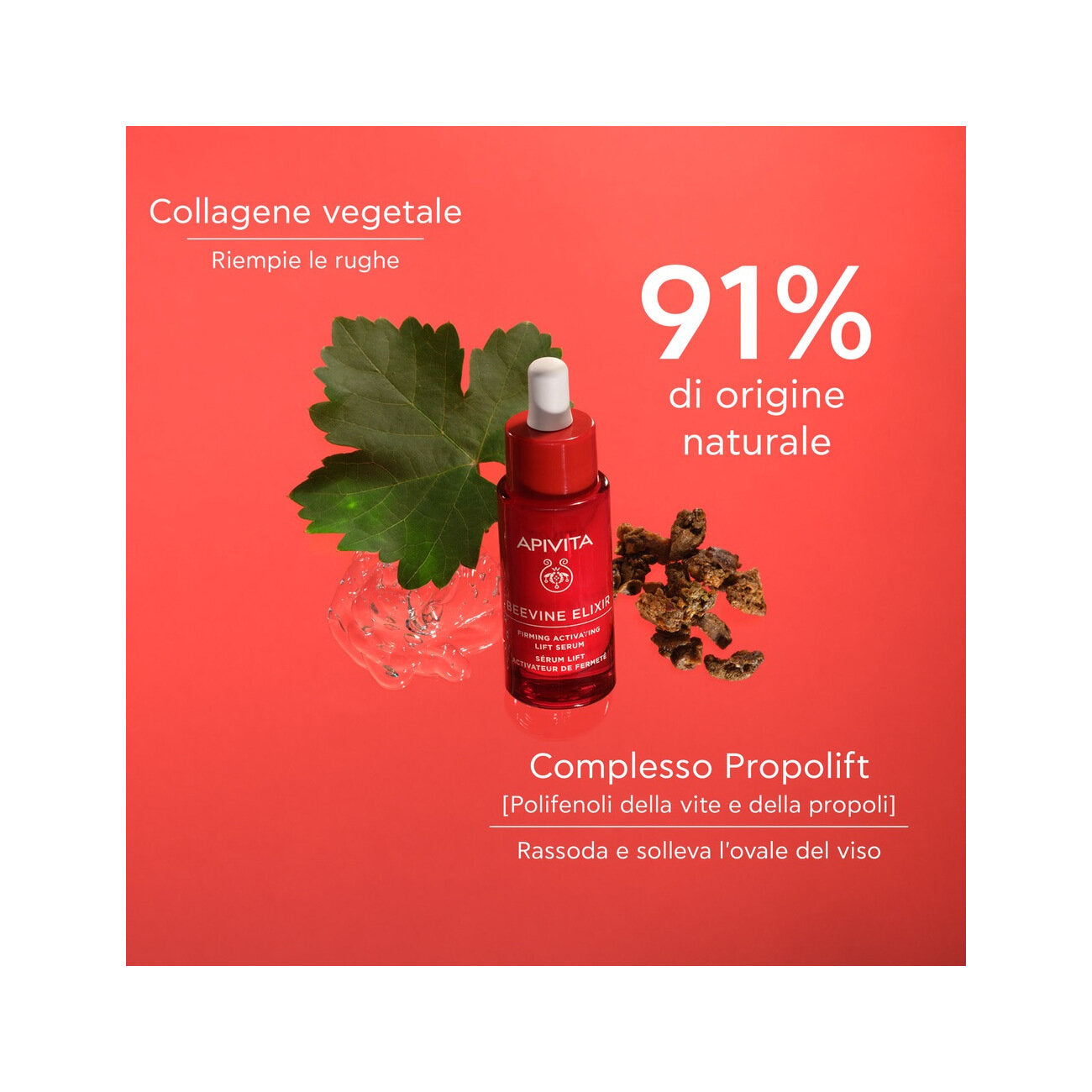Apivita Beevine Elixir Siero Anti-Rughe Rassodante Liftante 30ml-3