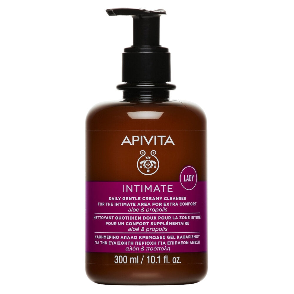 Apivita Intimate Lady Gel Detergente Intimo Delicato 300ml-4