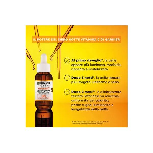 Garnier Siero Notte Vitamina-C Uniformante 30ml-4