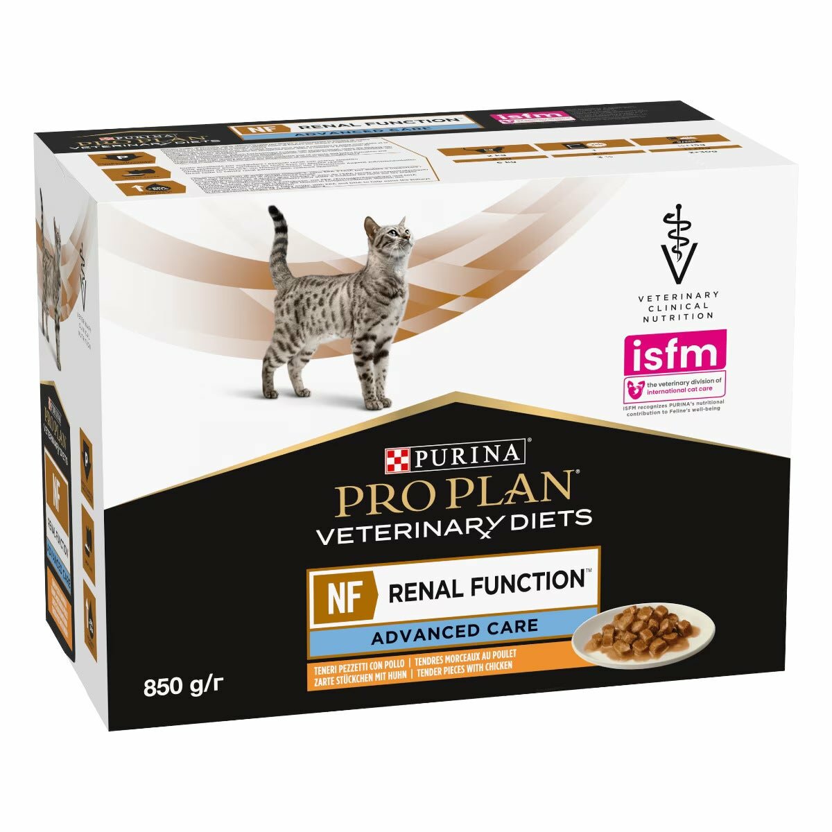 Purina Pro Plan Veterinary Diets Nf Renal Functions Advanced Care Cibo Umido Con Pollo Gatti Adulti-2