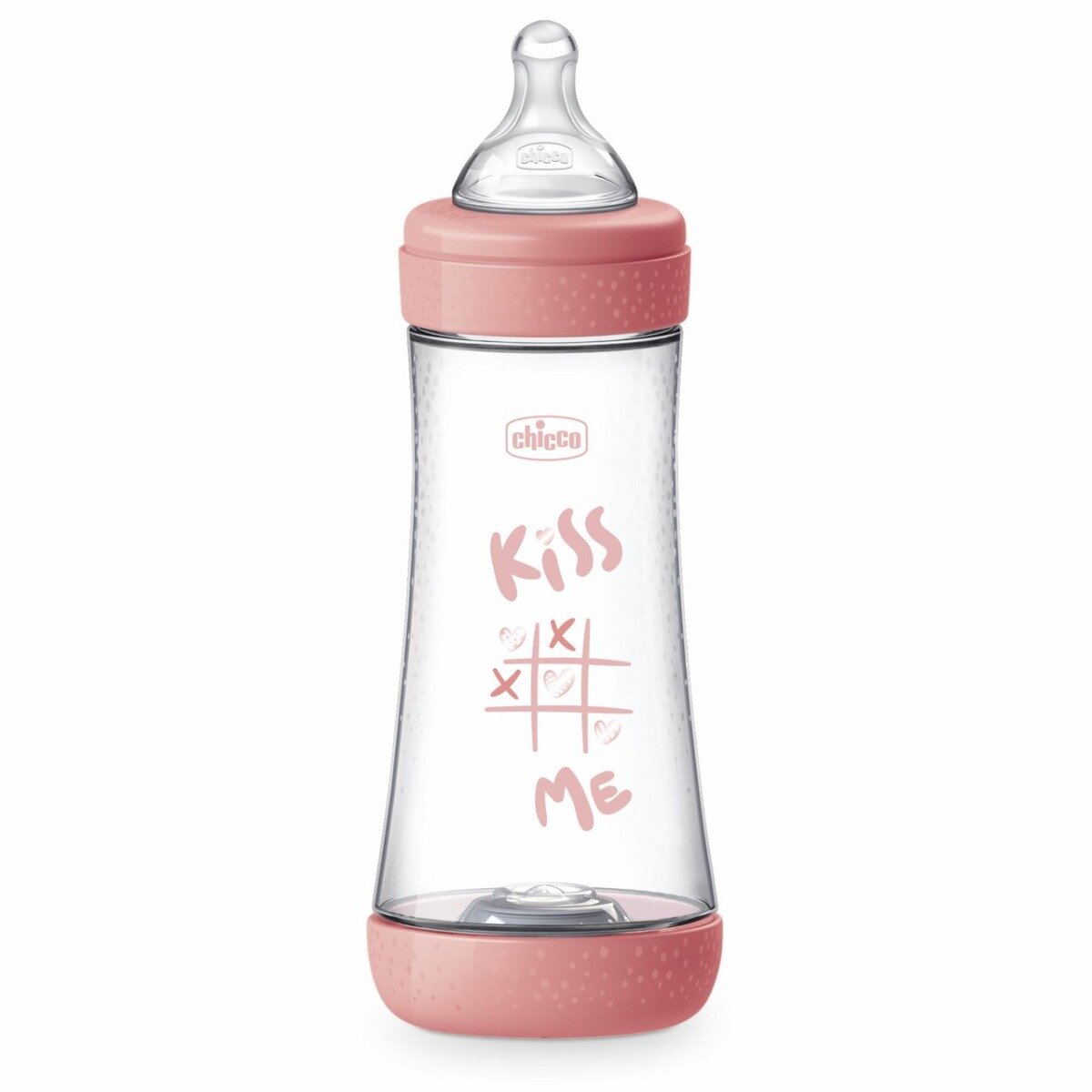Chicco Biberon Neonato Perfect 5 Biberon Rosa Flusso Veloce 300 ml 4Mesi+-6