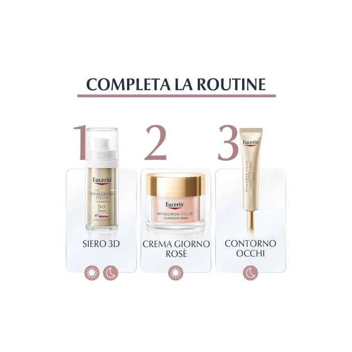 Eucerin Hyaluron-Filler + Elasticity Crema Giorno Rosé SPF30 50ml-14