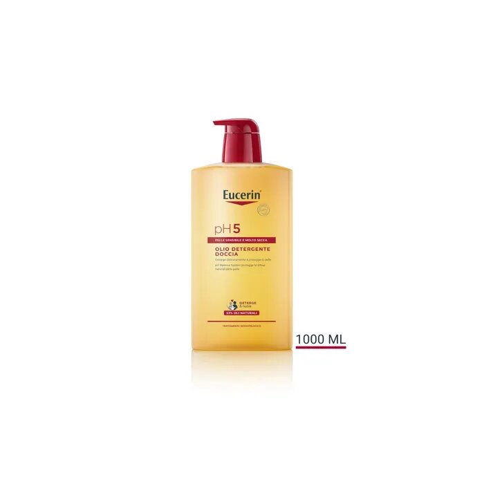 Eucerin pH5 Shower Cleansing Oil 1000ml-9