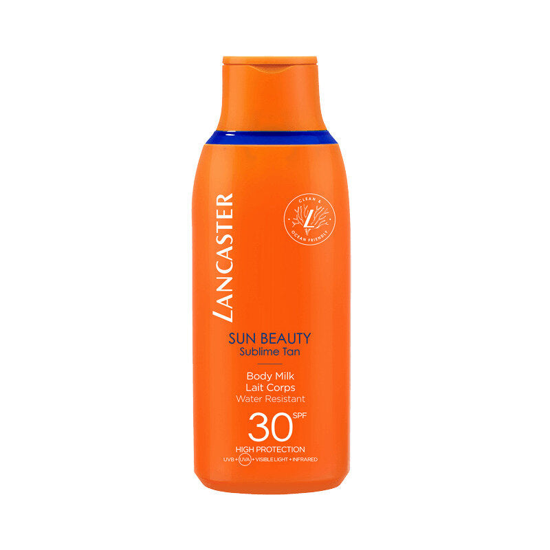 Lancaster Sun Beauty Sublime Tan Body Milk Latte Corpo SPF30 400ml-1
