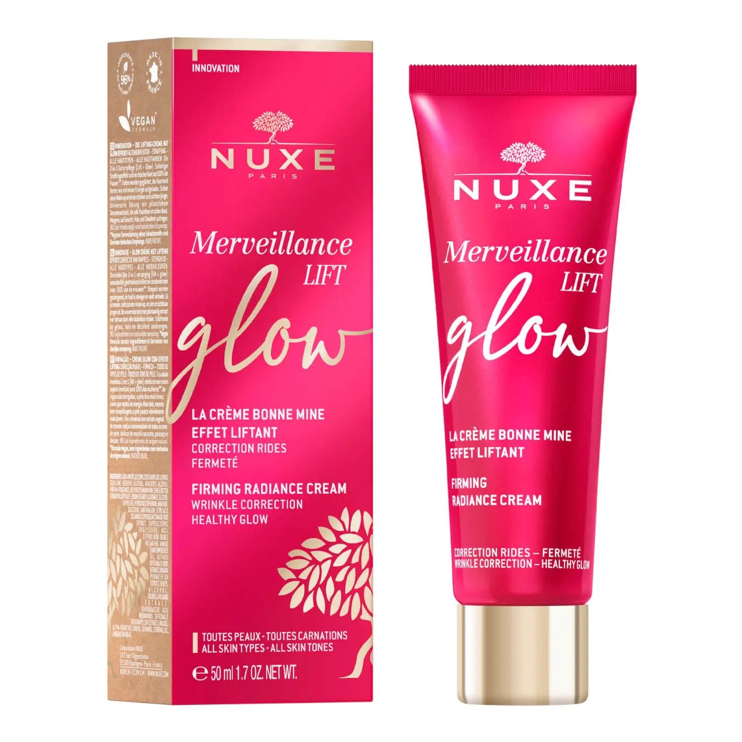 Nuxe Merveillance Lift Glow Illuminating Lifting Effect Face Cream 50ml-12